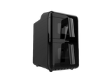 Freidora de aire - Cecotec Cecofry DuoLevel 10000 DuoSize Window, 2000W, 10L, 2 cubetas de 3.5L y 6.5L, 10 menús, Función Sync, Panel táctil, Negro