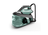 Centro de planchado - Rowenta VR9034, 2800 w, 550 g/min, 7.5 bar, 1.8 L, Microsteam 400HD Laser, verde