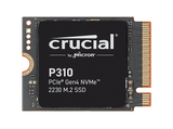 Disco duro SSD interno 2 TB - Crucial P310 PCIe Gen4 2230 NVMe M.2, Interno, Velocidad de lectura hasta 7100 MB/s, Negro