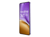Móvil - realme 14T, Lightning Purple, 256 GB, 8 GB RAM, 6.67 AMOLED, Dimensity 6300 5G Chipset, 6000 mAh, Incluye Cargador