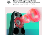 Altavoz de gran potencia - LG POWER 5000, 260 W, AI karaoke, luces LED, efectos de DJ, Bluetooth, Negro