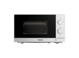 Microondas - Teka MW FS20 WH, 700 W, 5 Niveles potencia, 20 l, Plato giratorio integrado 25.5 cm,  Blanco