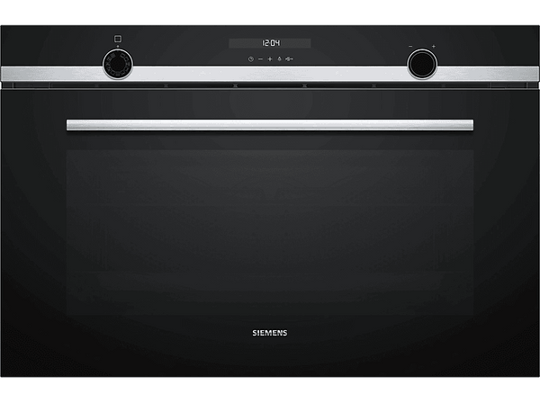 Horno - Siemens VB578D0S0, IQ500, Multifunción, Pirolítico, 112 l, Cavidad Extra Grande, Rail varioClip, 60cm, Negro
