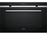 Horno - Siemens VB578D0S0, IQ500, Multifunción, Pirolítico, 112 l, Cavidad Extra Grande, Rail varioClip, 60cm, Negro