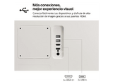 Monitor - LG Smart Monitor Swing 32SR50FAW-W, 32 Full-HD, 60 Hz, 5 ms, IPS, Altavoces incorporados, Blanco