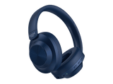 Auriculares inalámbricos - Vieta Pro Way 5, Circumaurales, Cancelación activa de ruido ANC, Bluetooth, Plegable, Azul