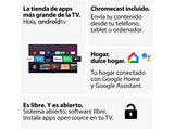 TV LED 32 - Haier K7 Series H32K702FG, Smart TV (Android TV 11), Full HD, Direct LED, Dolby Audio, Smart remote control, Negro