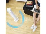 Ventilador de torre - Cecotec ForceSilence 6090 Skyline, Potencia 45 W, 3 velocidades, Temporizador, 80 cm altura, 30, White