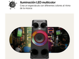 Altavoz de gran potencia - LG POWER 7000, 340 W, AI Karaoke Master, Bluetooth, Negro