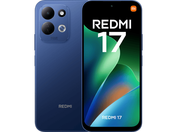 Xiaomi Redmi 17, Azul, 256 GB, 4 GB RAM, 6.9" LCD HD+, MediaTek Helio G91-Ultr, 7500 mAh