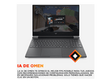 Portátil gaming - HP Victus 15-fa2706ns, 15.6 FHD, Intel® Core™ i5-13420H, 16 GB RAM, 512 GB SSD, GeForce RTX™ 4050, Sin sistema operativo, Negro