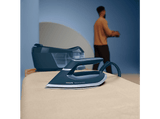 Centro de planchado - Philips PSG6023/20, OptimalTEMP, Sin Quemaduras, ProVelocity, 2400 W, 6,5 bar, 500 g/min, SteamGlide Plus, 1,8 L, Azul OscurO