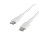Cable USB - Belkin Cable USB-C a USB-C de 60 W, 2m, Universal, Carga Rápida, Blanco