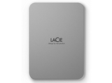 Disco duro externo 4 TB - LaCie Mobile Drive V2 STLP4000400, USB-C, 130 MB/s, Plateado lunar