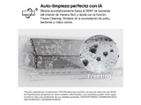Aire acondicionado Split 1 x 1 - LG GALLERY09TV, 2236 fg/h, Wi-Fi, Gold Fin™, Freeze Cleaning, Blanco