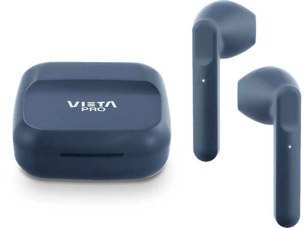 Auriculares True Wireless - Vieta Pro Done 4, Hasta 20 h, IPX 4, Touch Control, Azul
