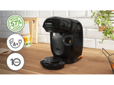 Cafetera de cápsulas - Bosch Tassimo Style TAS112EC, 3.3 bar, 0.7 l, 1.400 W, Intellibrew, Tamaño Compacto, Pack de Café de Regalo, Negro