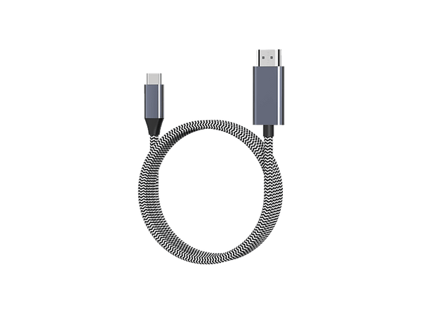 Adaptador USB-C a HDMI - ISY IHD-9000-1, Universal, 2m, 3840x2160, Gris