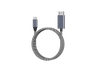 Adaptador USB-C a HDMI - ISY IHD-9000-1, Universal, 2m, 3840x2160, Gris