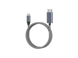Adaptador USB-C a HDMI - ISY IHD-9000-1, Universal, 2m, 3840x2160, Gris