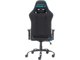 Silla gaming - Newskill Kitsune V2, Cojines cervical y lumbar, Reclinable 180º, Hasta 136 kg, Azul