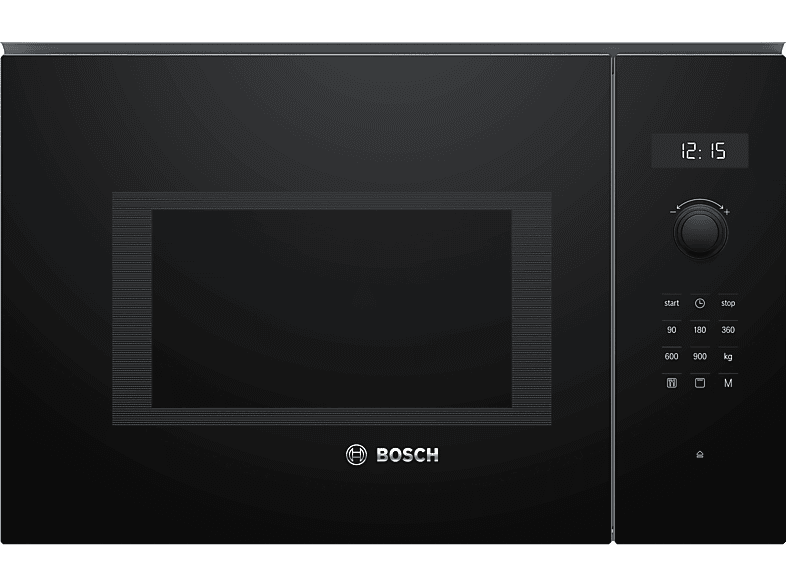 Microondas integrable - Bosch BEL554MB0, 900W, 25 L, Negro