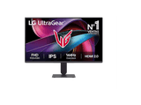 Monitor gaming - LG UltraGear™ 24G411A-B, 23.8 Full-HD, 144 Hz, 1 ms, IPS, HDR10, Morado Grisáceo
