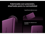 Powerbank - Baseus PicoGo AM52, 10000 mAh, 45 W, Qi2.2 de 25W, USB-C, Carga inalámbrica, Carga rápida, Multidispositivo, Certificado CCC, Dark Cherry