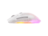 Ratón gaming - SteelSeries Aerox 3 Wireless Gen 2, Inalámbrico, 26000 dpi, 4K Fast, Sensor TrueMove 26K, Ultraligero, Fantasma