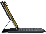 Funda con teclado - Logitech Universal Folio, QWERTY, Tablets 9-10 pulgadas, Bluetooth, iPad0S/Android, Resistente a salpicaduras, Pila 2 años, Negro