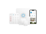 Alarma - Amazon Ring Alarm 5, Modos de Seguridad Personalizables, Detección inteligente de mascotas, Vídeo en HD, Blanco
