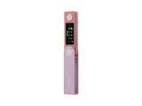 Crypto Wallet - Ledger Nano X, USB-C, Bluetooth, Pantalla 1.09 OLED, Rosa pastel