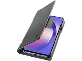 Funda - CellularLine Book, Para Samsung Galaxy A55, Tipo libro, Polipiel, Antibacteriana, Negro