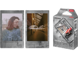 Papel fotográfico - Fujifilm Instax mini Stone Gray, Para Instax Mini, 10 películas instantáneas, Gris