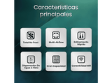 Frigorífico americano - Hisense RS818N4TIE1, No Frost, 179 cm, 636 l, WI-FI, Dispensador Agua & Hielo, Inox