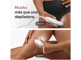 Depiladora - Braun Silk·épil 3 3-031, Depiladora de arranque con cable, Piel suave duradera, Cabezal rasuradora, Rosa