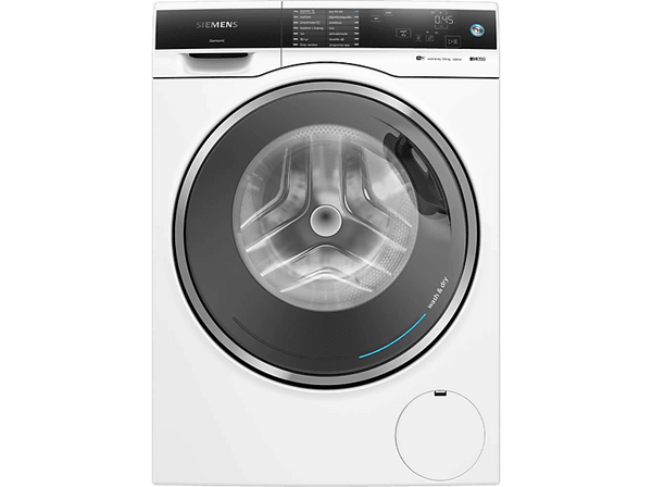 Lavadora secadora - Siemens WD4HU542ES, 10Kg + 6Kg, 1400 r.p.m, Home Connect, VarioSpeed, Blanco