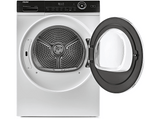 Secadora bomba de calor - Haier HD100-A2979N-S I-Pro Series 7, 10 kg, 14 programas,  Función anti-arrugas, Luz en el tambor, Blanco