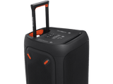 Altavoz de gran potencia - JBL PartyBox 310, Portátil para fiestas, Asa telescópica y ruedas, BT, Resistente salpicaduras, Aut 18h, 240W, Negro