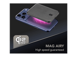 Powerbank - CellularLine Mag Airy Qi2, 5000 mAh, Carga rápida, USB C, Negro