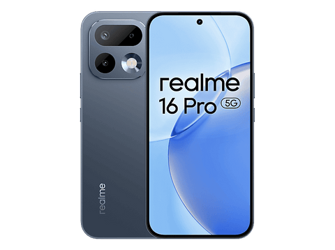 Móvil - Realme 16 Pro, Grey, 512 GB, 8 GB RAM, 6.78