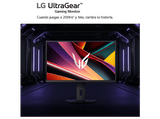 Monitor gaming - LG UltraGear™ 27G610A-B, 27 QHD, 200 Hz, 1ms, IPS, HDR10,Altura Ajustable, Morado Grisáceo