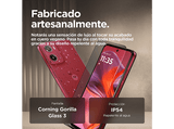 Móvil - motorola g05, Plum Red, 128GB, 4GB RAM, 6.67 LCD, MediaTek Helio G81 Extreme, 5200 mAh
