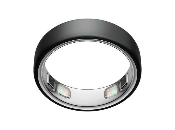 Anillo inteligente - Oura Ring 5, Talla 9, Hasta 9 días autonomía, Bluetooth, 50 métricas de salud, Titanio, Stealth