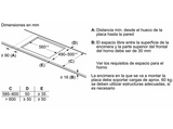 Placa inducción - Bosch PID775HC1E, 3 zonas, DirectSelect, PerfectFry Plus,  70 cm, Negro