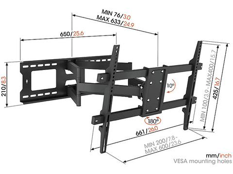 Soporte TV - Vogel's MA5040C1, 43