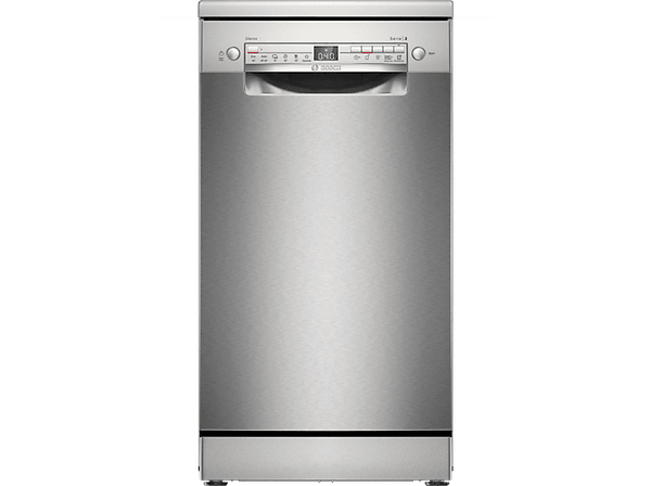 Lavavajillas - Bosch SPS2HKI58E, 10 servicios, 45 cm, Home Connect, Función Extra Secado, Inox