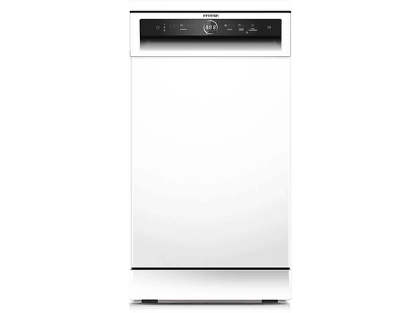 Lavavajillas - Infiniton DIW-48CBL, 10 Servicios, 8 Programas, 44.8 cm Ancho, Inverter, Blanco