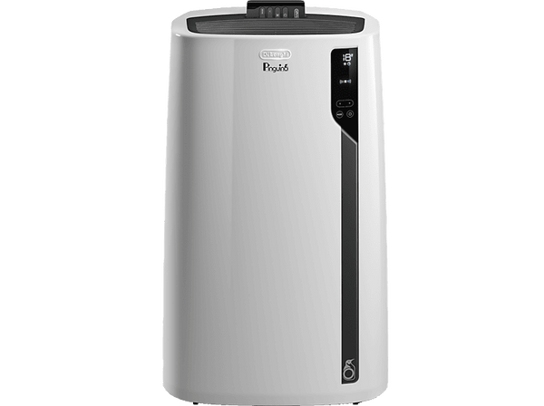 Aire acondicionado portátil - De'Longhi Pingüino PAC EL92 HP, 2450 fg/h, 3 Velocidades, 85 m³, 64 dB(A), EcoRealFeel, Función Calentamiento, Blanco