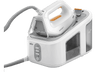 Centro de planchado - Braun CareStyle 3 IS3132WH, 2400 W, 2 l, 6 bar, 400 g/min potencia de vapor, Suela FreeGlide 3D, Blanco/Gris